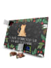 Mr. & Mrs. Panda Tee Adventskalender Einhorn Katze mit Spruch in Kreidetafel