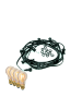 SPICELITE Garten Party Lichterkette Illu 40x LED Edison Filament 40m schwarz