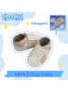Yihakids Baby Krabbelschuhe aus Leder, weiche Lauflernschuhe mit rutschfester Sohle