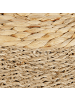 Beliani Pouf HAIPHONG in Beige/Naturfarben - (W) 40 x (H) 30 x (L) 40 cm