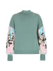 IZIA Damen Pullover in Aqua