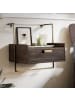 FineBuy Nachttisch in Braun / Mango / 44x35x45
