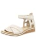 rieker Keilsandalette in beige