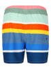 Cruz Badeshorts Toby in Print 3624 Rainbow Stripe