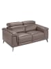 Angel Cerdá Relax-Sofa 6106 in Nerz / Schwarz