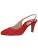 Caprice Slingpumps in RED SUEDE