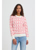 ICHI Strick-Cardigan langarm IHBRIELLE Loose fit in BIRCH W TEABERRY