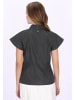 DreiMaster Women Blouse in grey denim