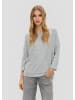 QS T-Shirt in 9400_grau meliert
