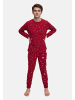 name it Pyjama 'Vismas' in rot