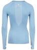 Gorilla Wear Nahtloses Langarmshirt - Selah - Blue clair