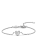 Ti Sento Milano Armband The Sparkling Heart in silber