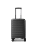 D&N Toronto 4 Rollen Kabinentrolley S 54 cm mit Dehnfalte black