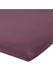 REDBEST Topper-Spannbettlaken Denver in aubergine