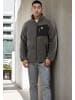 Arctic Seven Winterjacke Arctic Seven Herren Sherpa Fleecejacke AS415 in Dunkelgrau