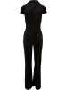 Urban Classics Urban Classics Damen Ladies Velvet Jumpsuit in black