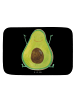 Mr. & Mrs. Panda Badteppich Avocado Glücklich ohne Spruch in Schwarz