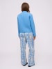 Noa Noa Hosen AnnieNN in Print Blue/White