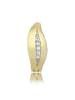 BALIA Gold 333 Damen Creolen Blatt Ohrringschmuck ca. 1,3cm