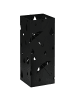 HOMCOM Schirmhalter-15,5L x 15,5B x 40H cm-Schwarz