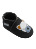 Basrakids Baby Krabbelschuhe aus Leder, weiche Lauflernschuhe mit rutschfester Sohle 