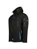 Geographical Norway Softshelljacken in Schwarz/Blau