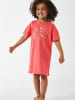 Schiesser Nachthemd Girls World Organic Cotton in rot