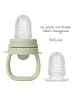 BIBS Fruchtsauger Baby Feeder mit 2x in gruen