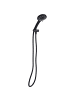 Beliani Wannenarmaturen CHURUN in Schwarz - (W) 11 x (H) 25 x (L) 3 cm