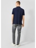 QS Polo-Shirt in 5884_tiefblau