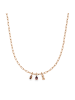 s.Oliver Halskette Elegant Stones in roségold