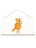 Mr. & Mrs. Panda Schild Fuchs Lord ohne Spruch in Weiß