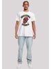 F4NT4STIC T-Shirt The Rolling Stones Tour '78 in weiß