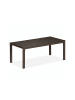 relaxdays Gartentisch in Braun - (B)98 x (H)39 x (T)48 cm