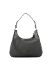 La Martina Schwarz Leder Damen Schulter Tasche