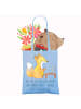 Mr. & Mrs. Panda Shopping Tasche Kollege Freude mit Spruch in Sky Blue