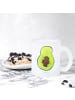 Mr. & Mrs. Panda Kaffeebecher Avocado Kern ohne Spruch in Transparent