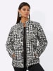 creation L Wendejacke in ecru-schwarz-bedruckt