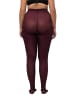 Ulla Popken Strumpfhose in dunkle beere