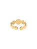 Steel_Art Fingerring Damen Nerina goldfarben in goldfarben