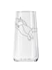 Mr. & Mrs. Panda Trinkglas Einhorn Geburtstag mit Spruch in Transparent