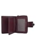 Greenburry Spongy Geldbörse Leder 9 cm in bordeaux