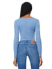 Marc O'Polo DENIM Longsleeve slim in cornflower blue