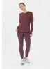 Endurance Langarmshirt Alvaly in 4261 Huckleberry
