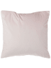 Beliani 2er-Set Dekokissen FREESIA in Rosa/Gold