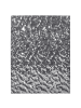 Beliani Wandobjekt COIMBRA in Silber - (W) 60 x (H) 79 x (L) 2 cm Vertikal