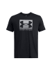 Under Armour T-Shirt 'Boxed' in schwarz