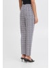 ICHI Casual Hose IHKATE Regular fit in Total Eclipse Ikat Tile Aop