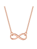 Glanzstücke München Kette Infinity aus Sterling Silber in roségold