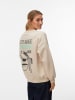 Vero Moda Sweatshirt in Oatmeal
